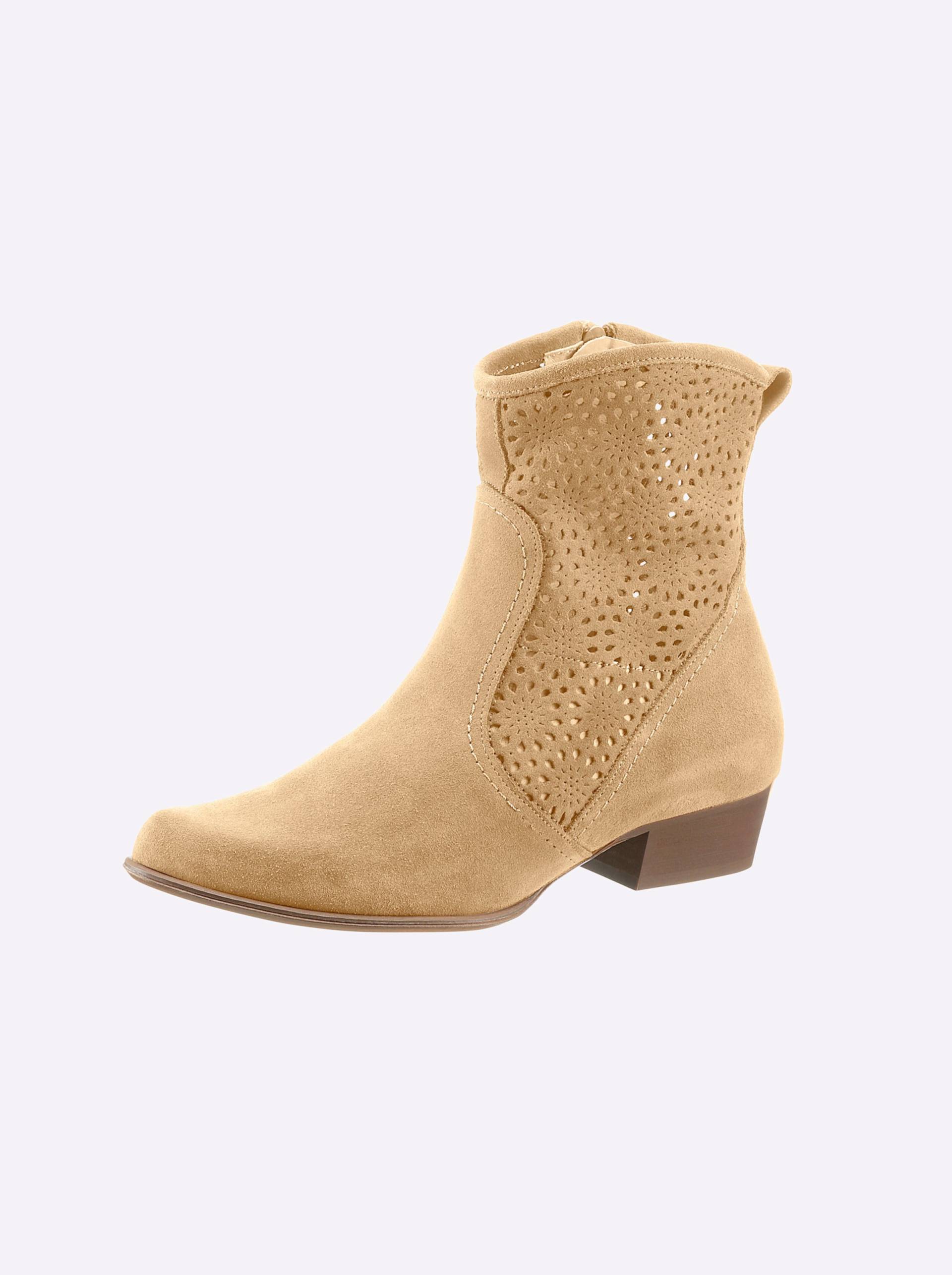 Stiefelette in sand von heine von heine