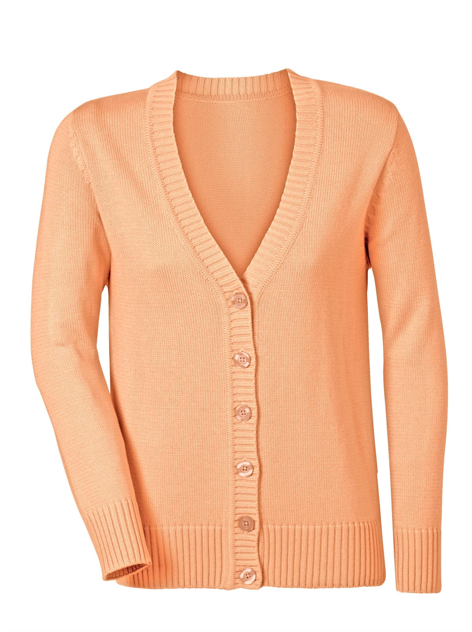 Strickjacke in apricot von heine von heine