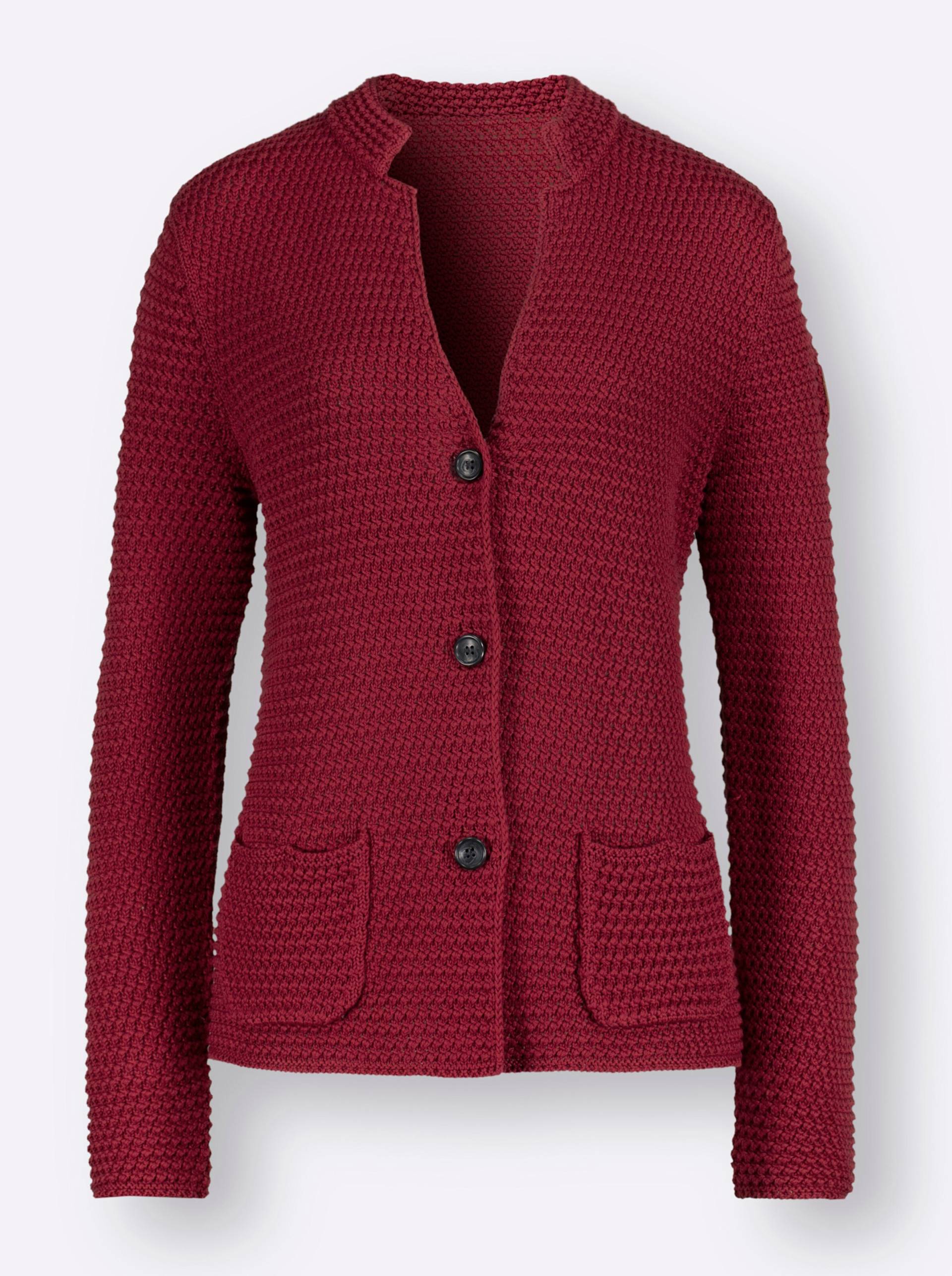 Strickjacke in kirsche von heine von heine