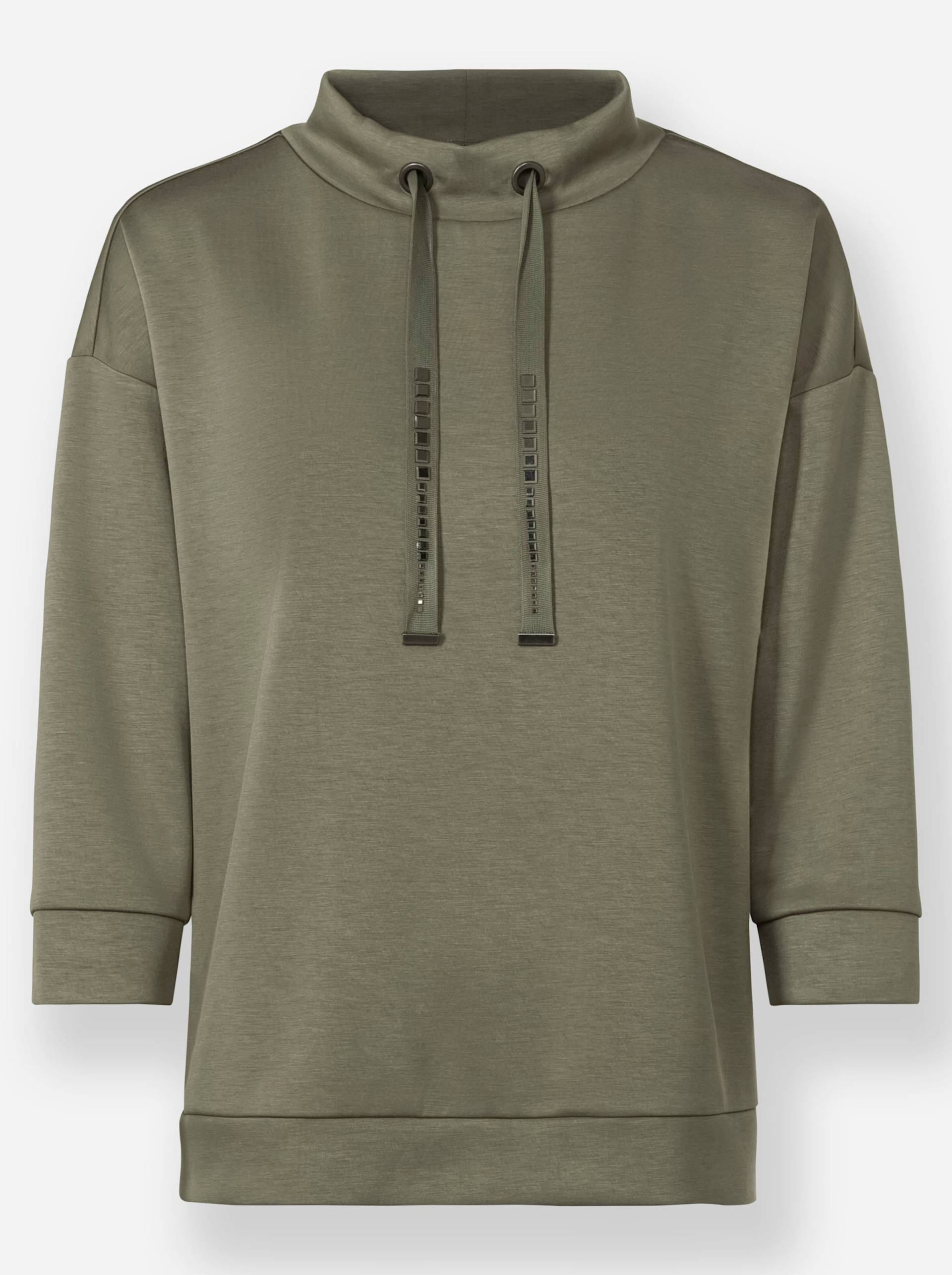 Sweatshirt in khaki von heine von heine