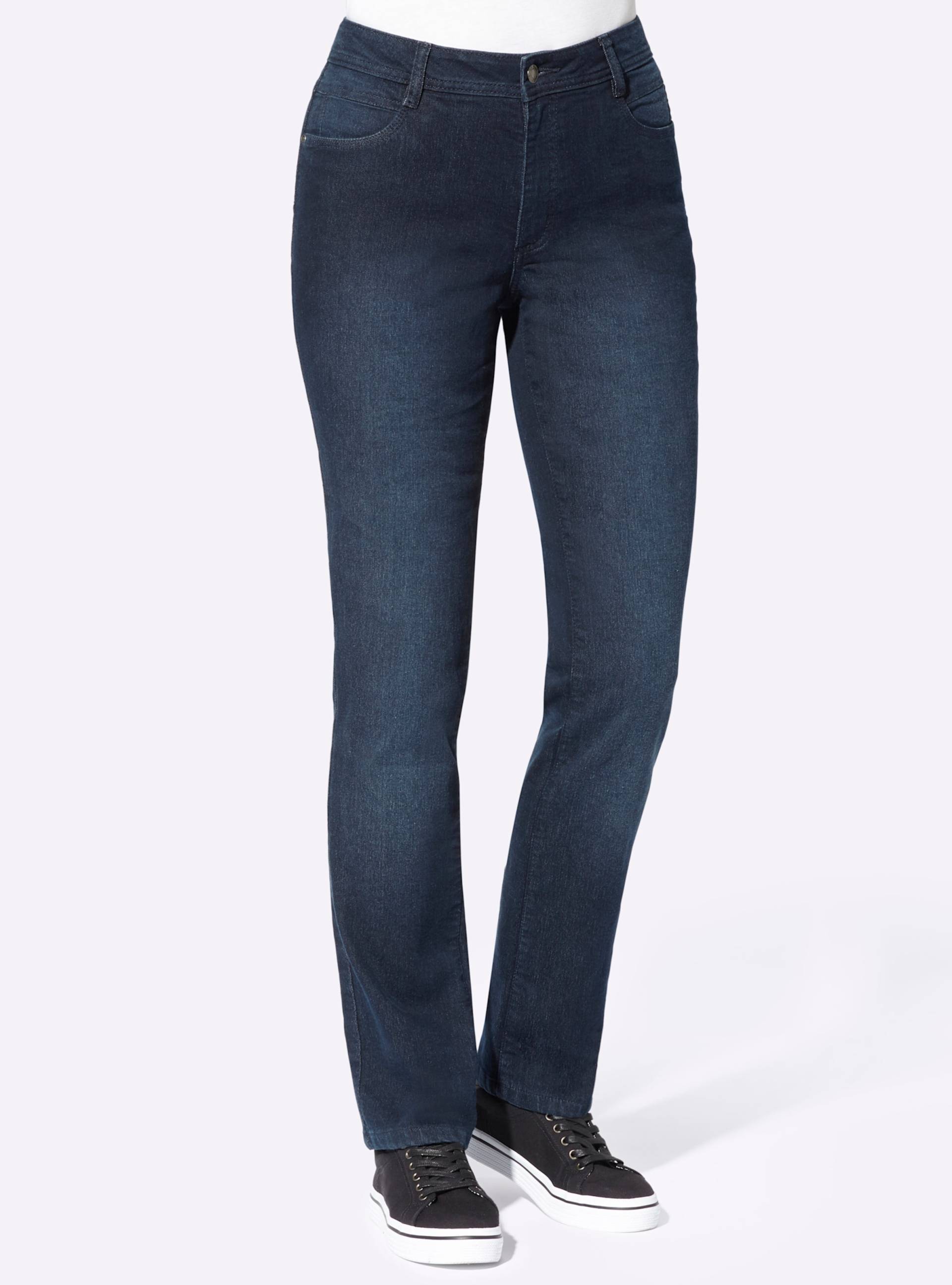 Thermojeans in dark blue-denim von heine von heine