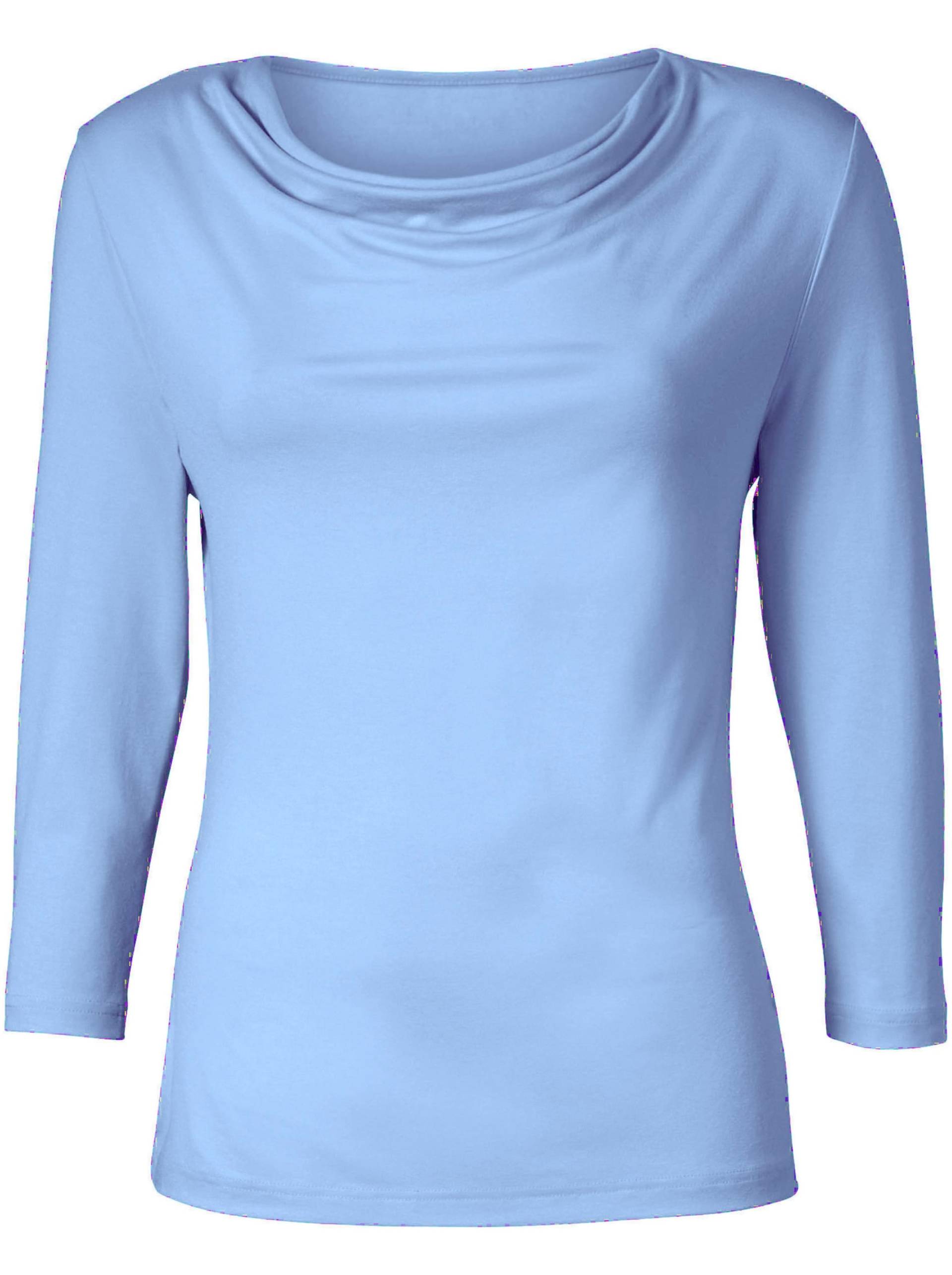 Wasserfallshirt in bleu von heine von heine