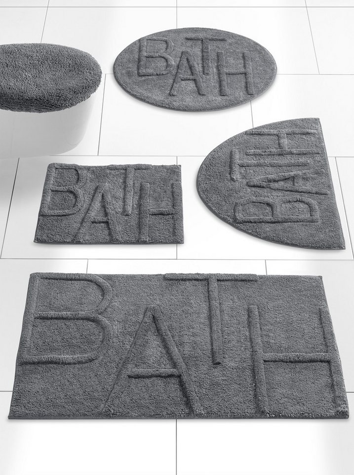 heine Badematte Badteppich, Höhe 12 mm, Baumwolle, Rechteckig von heine