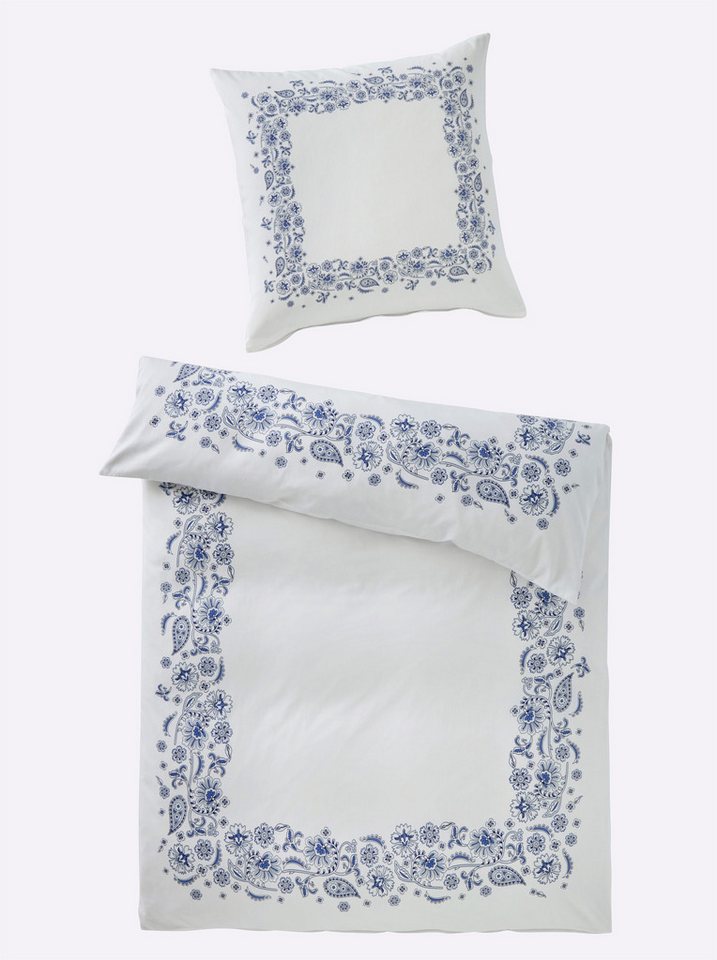 heine Bettwäsche Bettwäsche, Mako-Satin, Satin, 2 teilig, Mako-Satin, Satin von heine