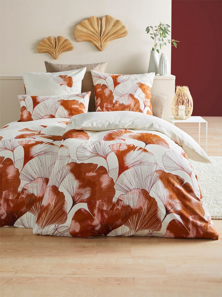 heine Bettwäsche Bettwäsche, Mako-Satin, Satin, 2 teilig, Mako-Satin, Satin von heine