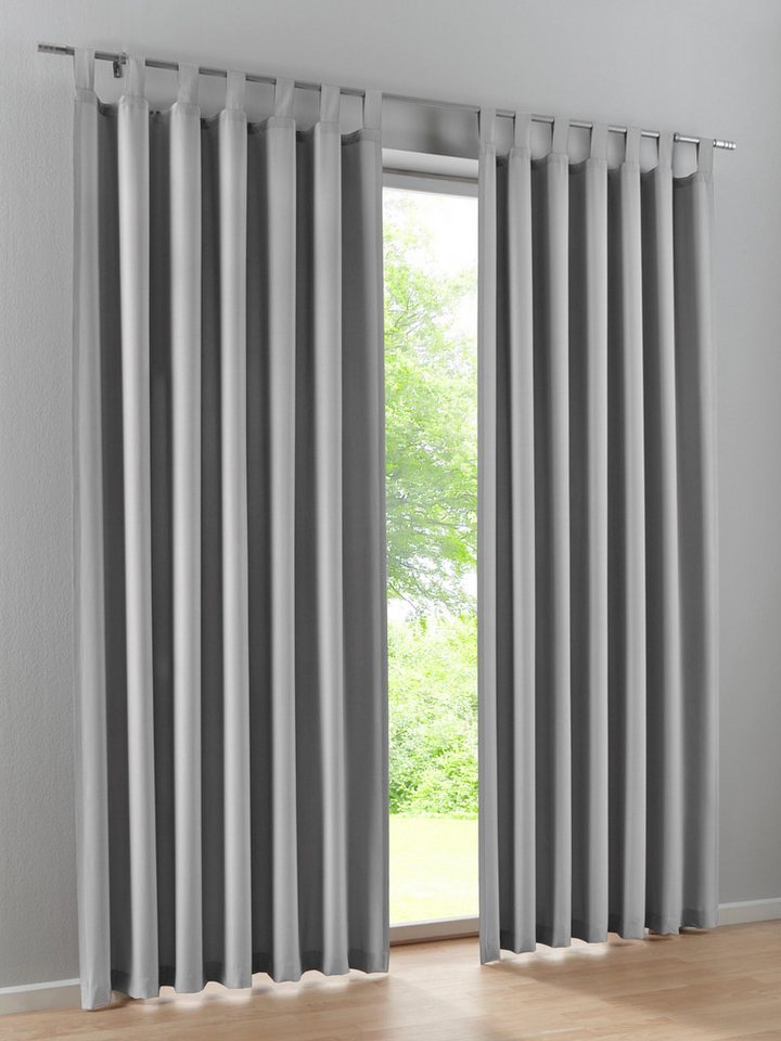 heine Gardine Dekoschal (2 St), Multifunktionsband, blickdicht, Fensterdekoration von heine