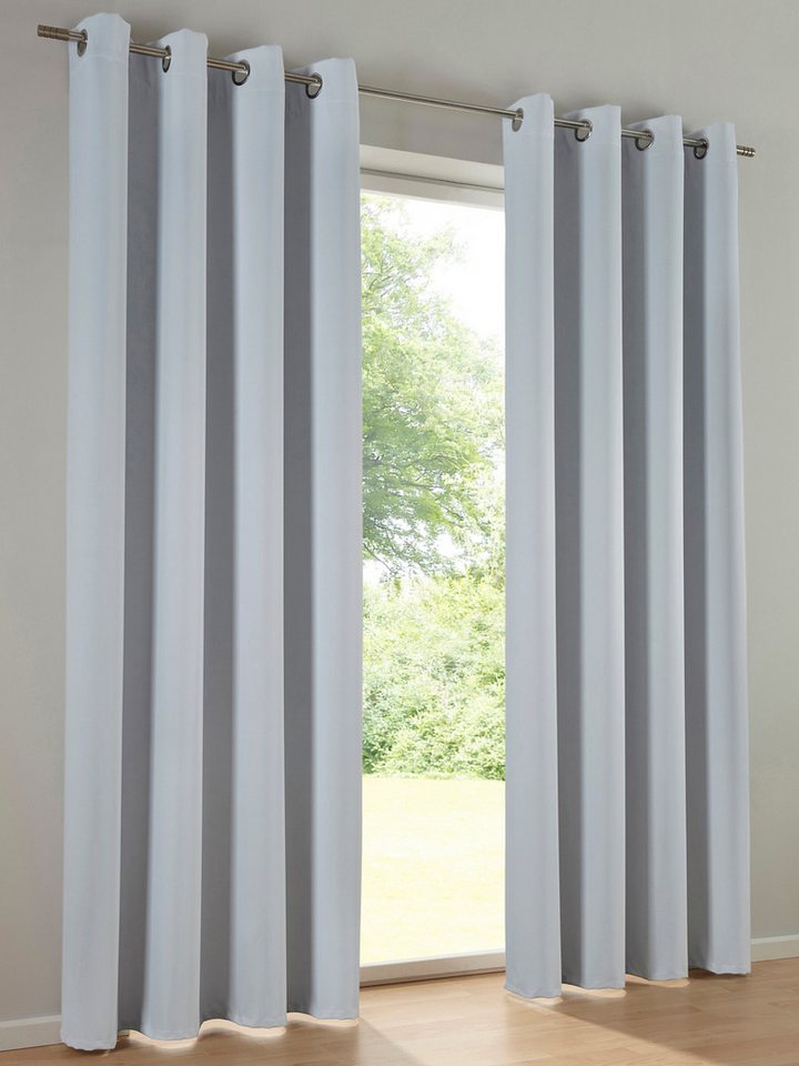 heine Gardine Dekoschal (1 St), Ösen, blickdicht von heine