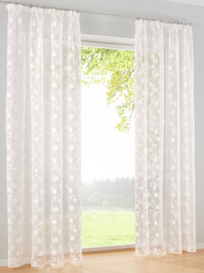 heine Gardine Dekostore (1 St), Multifunktionsband, transparent, Fertigstore gerade Form heine Gardine Dekostore (1 St), Multifunktionsband, transparent, Fertigstore gerade Form von heine