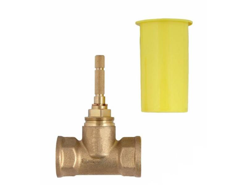 heinrichschulte Absperrventil UP-Ventil - Rohbausatz - Wandeinbauteile mit Gewindeanschluss heinrichschulte Absperrventil UP-Ventil - Rohbausatz - Wandeinbauteile mit Gewindeanschluss von heinrichschulte