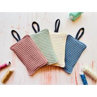 Spülschwamm Nachhaltig Bio Baumwolle Uni & Jute Mit Aufhänger, Putzschwamm Recycling Spülschwamm Nachhaltig Bio Baumwolle Uni & Jute Mit Aufhänger, Putzschwamm Recycling von heiterbiswolkigKoeln