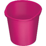 Helit Abfalleimer Kunststoff Pink 28,4 x 30 cm 4 Stück von helit