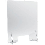 helit Mobile Schutzscheibe für Tisch und Theke "The Guard" Plexiglas Transparent 800 x 1000 mm 3 Stück von helit