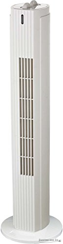 Heller FD80-CDT, Tower Ventilator, 35W, mit 120 min. Zeitschaltuhr, weiß von heller