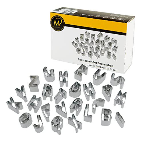 Marcel Paa - Ausstecher-Set Buchstaben, 26-teilig von hello sweety