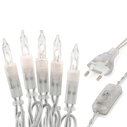 hellum Innen Lichterkette mit 10 Warmweiß Lichter, Weihnachtsdeko modern transparentes Kabel mit Schalter 1,355, Deko Wohnzimmer, < 59 lm, Tannenbaum Beleuchtung, Weihnachten Dekoration 831160 hellum Innen Lichterkette mit 10 Warmweiß Lichter, Weihnachtsdeko modern transparentes Kabel mit Schalter 1,355, Deko Wohnzimmer, < 59 lm, Tannenbaum Beleuchtung, Weihnachten Dekoration 831160 von hellum