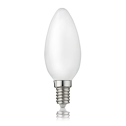 hellum Kerzenlampe E14 LED warmweiss, E14 Glühbirne mit 470 lumen, matte LED E14 warmweiß Birne mit E14 Sockel, C35, LED E14 ersetzt 40 Watt Glühbirne, 2700 Kelvin 207217 hellum Kerzenlampe E14 LED warmweiss, E14 Glühbirne mit 470 lumen, matte LED E14 warmweiß Birne mit E14 Sockel, C35, LED E14 ersetzt 40 Watt Glühbirne, 2700 Kelvin 207217 von hellum
