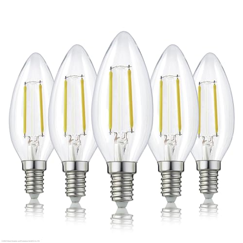 hellum LED Lampen E14 warmweiß, 5 Stück, Klare LED Glühbirne kerzenform als Ersatz für Glühbirne 25 Watt, Helligkeit 250 Lumen, 2700 Kelvin LED E14 warmweiß, 5x 207101 hellum LED Lampen E14 warmweiß, 5 Stück, Klare LED Glühbirne kerzenform als Ersatz für Glühbirne 25 Watt, Helligkeit 250 Lumen, 2700 Kelvin LED E14 warmweiß, 5x 207101 von hellum