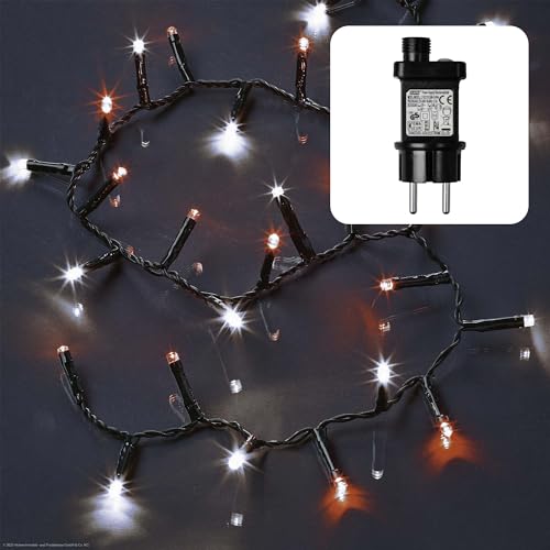 hellum LED Lichterkette Außen, 100 LED rot & kaltweiß auf 1,98m beleuchteter Länge, Cluster Lichterkette für innen & außen, Kaltweiß & Rot mit Timer, Valentinstag Dekoration <59 lm 577518 hellum LED Lichterkette Außen, 100 LED rot & kaltweiß auf 1,98m beleuchteter Länge, Cluster Lichterkette für innen & außen, Kaltweiß & Rot mit Timer, Valentinstag Dekoration <59 lm 577518 von hellum