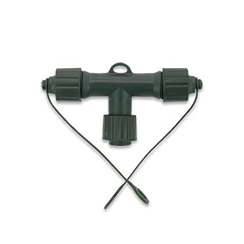 hellum LED-System Profi Lichterkette für Außen verlängerbar T-Verbindungsstück mit 2 Ausgängen, wetterfest, Farbe GRÜN, outdoor 555967 hellum LED-System Profi Lichterkette für Außen verlängerbar T-Verbindungsstück mit 2 Ausgängen, wetterfest, Farbe GRÜN, outdoor 555967 von hellum