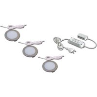 Hera 3er-Set LED-Einbauleuchte 4W ww eds +LED24/15W 61056303002 von hera