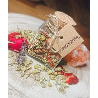 Räuchermischung - "Meditation"/Glas Mit Korken von herbalxcreations