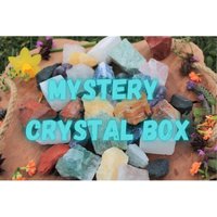 Mystery Crystal Box [Rohe Steine Und Trommelsteine 1-6cm] von herbanny