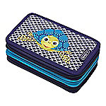 Herlitz Federmäppchen Design: Cute Animals Turtle 19 (B) x 11,5 (T) x 7 (H) cm Blau von herlitz