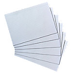 Herlitz Karteikarten DIN A4 100 Karten Weiß Liniert 29,7 x 21 cm 100 Stück von herlitz
