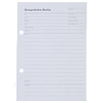herlitz Gesprächsnotizblock DIN A5 Liniert Geleimt Weiß Perforiert 533134000 50 Blatt herlitz Gesprächsnotizblock DIN A5 Liniert Geleimt Weiß Perforiert 533134000 50 Blatt von herlitz