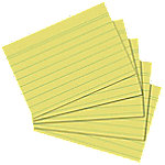 herlitz Karteikarten DIN A5 100 Karten Gelb 21 x 14,8 cm 100 Stück herlitz Karteikarten DIN A5 100 Karten Gelb 21 x 14,8 cm 100 Stück von herlitz