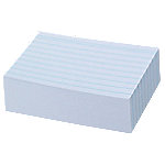 herlitz Karteikarten DIN A8 100 Karten Weiß 7,5 x 5,2 cm 100 Stück herlitz Karteikarten DIN A8 100 Karten Weiß 7,5 x 5,2 cm 100 Stück von herlitz