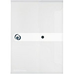 herlitz easy orga to go Dokumentenmappe docfoldPP Druckknopf Polypropylen Hochformat 18 (B) x 25,2 (T) x 0,6 (H) cm Transparent 11207065 von herlitz