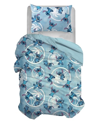 hermet TC01 100% Baumwolle Stitch Bettbezug-Set für Einzelbett, Blau hermet TC01 100% Baumwolle Stitch Bettbezug-Set für Einzelbett, Blau von hermet