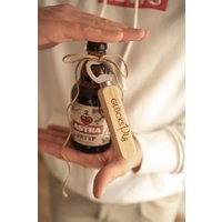 Personalisierter Flaschenöffner Vatertag Mit Wunschtext Geschenke Für Männer - Geschenk Geschenkidee Papa/ Opa von herzundloewe