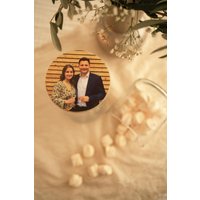 Personalisiertes Vorratsglas Mit Fotodruck - Weihnachtsgeschenk Foto, Weihnachten Aufbewahrungsglas, Glas Buchenholzdeckel von herzundloewe