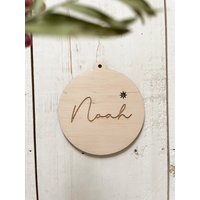 Baumanhänger Christbaumkugeln Mit Namen Baumanhänger Christbaumkugeln Mit Namen von herzundspaene