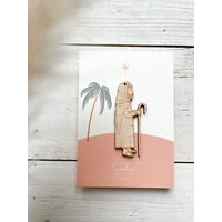 Baumanhänger Krippe von herzundspaene