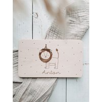 Holzbrettchen - Löwe Holzbrettchen - Löwe von herzundspaene