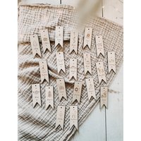 Kleiner Wimpel | Geschenkanhänger Personalisiert Mit Namen von herzundspaene