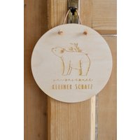 Wandschild - Sei Gesegnet Kleiner Schatz von herzundspaene