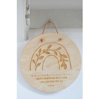 Wandschild - Von Allen Seiten Umgibst Du Mich von herzundspaene