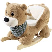 heunec® Schaukeltier Bär hellbraun Stoff von heunec®