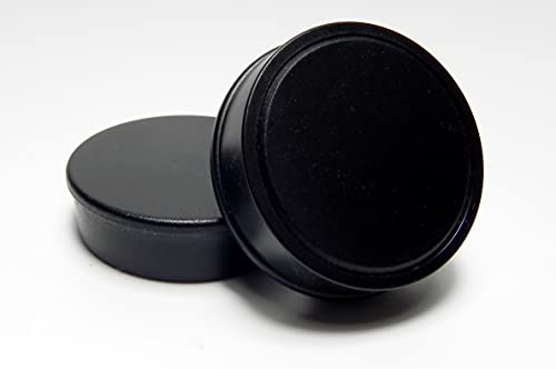 Organisationsmagnet mit Farbiger Kunststoffkappe, 30mm, schwarz, 20 Stück – Befestigungsmagnet, Glastafelmagnet, Kühlschrankmagnet, Whiteboardmagnet von hf hajo - fix Magnet- | Klebe- | Schneideprodukte