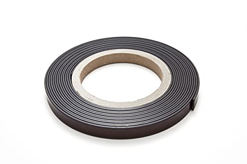 Selbstklebendes Magnetband, 12.7mm x 30m Rolle – zuschneidbares Magnetband, stark haftend, Befestigungsmittel, Magnetklebeband von hf hajo - fix Magnet- | Klebe- | Schneideprodukte