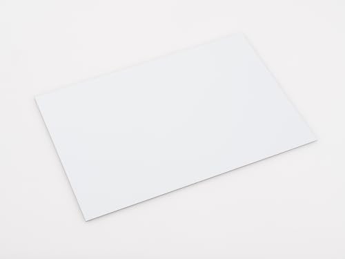 farbige Magnetfolie 0,85mm, Din A 4 (hellgrau) Bogen zum Beschriften, Basteln, Dekorieren, Kennzeichnen, einfach zuschneidbar von hf hajo - fix Magnet- | Klebe- | Schneideprodukte