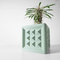 Blumentopf Pflanztopf "Novo" Mit Drainagelöchern Moderne Und Einzigartige 3D Druck Wohn-Dekoration Blumentopf Pflanztopf "Novo" Mit Drainagelöchern Moderne Und Einzigartige 3D Druck Wohn-Dekoration von hflaser
