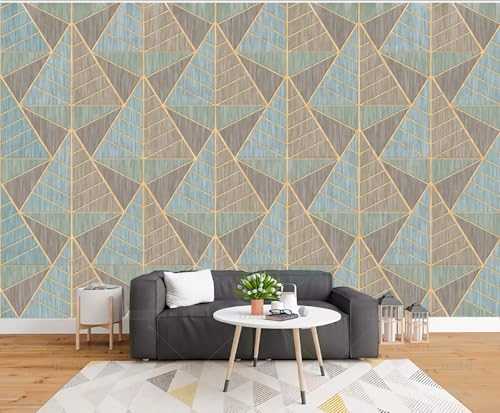 Benutzerdefinierte Fototapete Jeder Größe Einfache Relief Holzmaserung Geometrisches Muster Wohnzimmer Hintergrundwand-150Cm×105Cm Benutzerdefinierte Fototapete Jeder Größe Einfache Relief Holzmaserung Geometrisches Muster Wohnzimmer Hintergrundwand-150Cm×105Cm von hgjdjhnf
