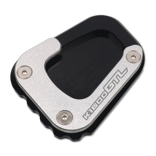 hgudyr Fuß-Verbreiterung Ständer Platte Für K1600GT K1600GTL K 1600 GT GTL Motorrad CNC Ständer Fuß Seite Stehen Verlängerung Pad Unterstützung Platte Vergrößern Stehen von hgudyr