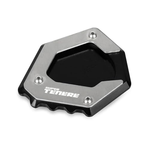 hgudyr Fuß-Verbreiterung Ständer Platte Für Y&AMAHA XT1200Z Super Für Tenere 2010 2011 2012 2013 Motorrad Seitenständer Fuß Vergrößerungsplatte Pad Abdeckung Seitenständer Vergrößern von hgudyr