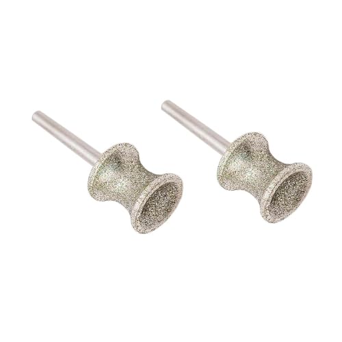 hiSpkNix 2 Stück Diamant-Nagelschleifer-Bit für Rotationswerkzeuge – Professionelles Haustierpflege-Zubehör für Hunde, schmerzloser Krallenpflege-Trimmer hiSpkNix 2 Stück Diamant-Nagelschleifer-Bit für Rotationswerkzeuge – Professionelles Haustierpflege-Zubehör für Hunde, schmerzloser Krallenpflege-Trimmer von hiSpkNix